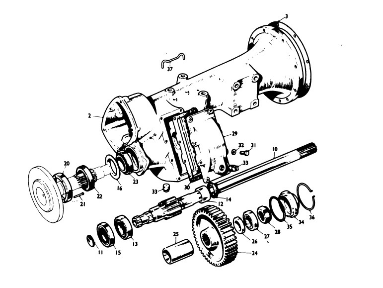 ATJ2061 O ring oil seal for final drive cap Tractor Spare Parts